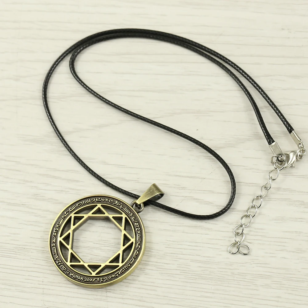 

12pcs/lot Hot Anime MAGI Black Butler Bronze Necklace Hollow out Ciel Demon Eye Charm Pendant Cosplay Accessories Jewelry Gift