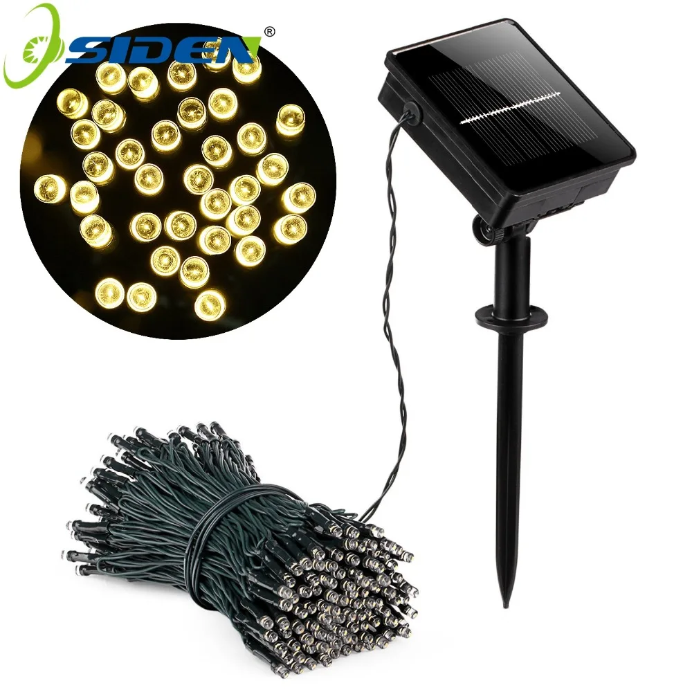 Гирлянда на солнечных батареях светодиодная 6 в 7 м 12 22 | Лампы и освещение