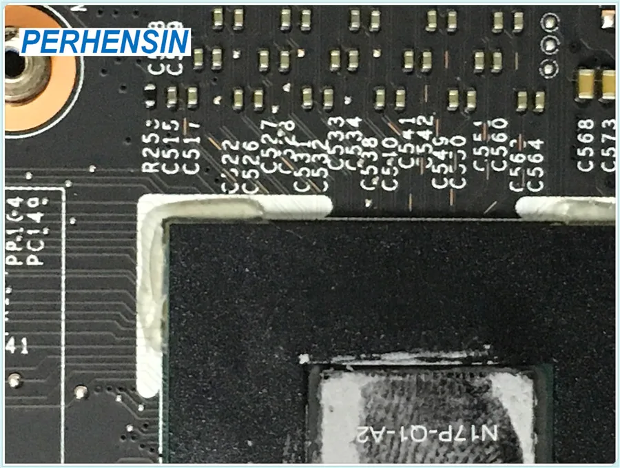 Для MSI GE62 6QD GE62vr MS-17951 ms-1795 Материнская плата ноутбука MS-16J51 MS-16J5 I7-7700HQ N17P-Q1-A2 REV 2,0 работают отлично