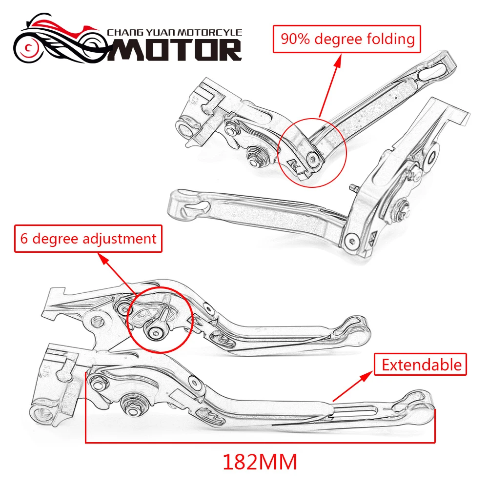 Для BMW R1200GS Adventure LC 2014 2018 2013 R1200 R 1200 мотоцикл GS складной выдвижной тормозные рычаги