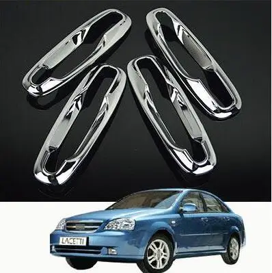 Bowl Внешние автомобильные дверные ручки крышки для Buick Chevrolet Lacetti Optra Daewoo Nubira Suzuki Forenza Holden хромированная наклейка DQ-047 - Название цвета: Bowl