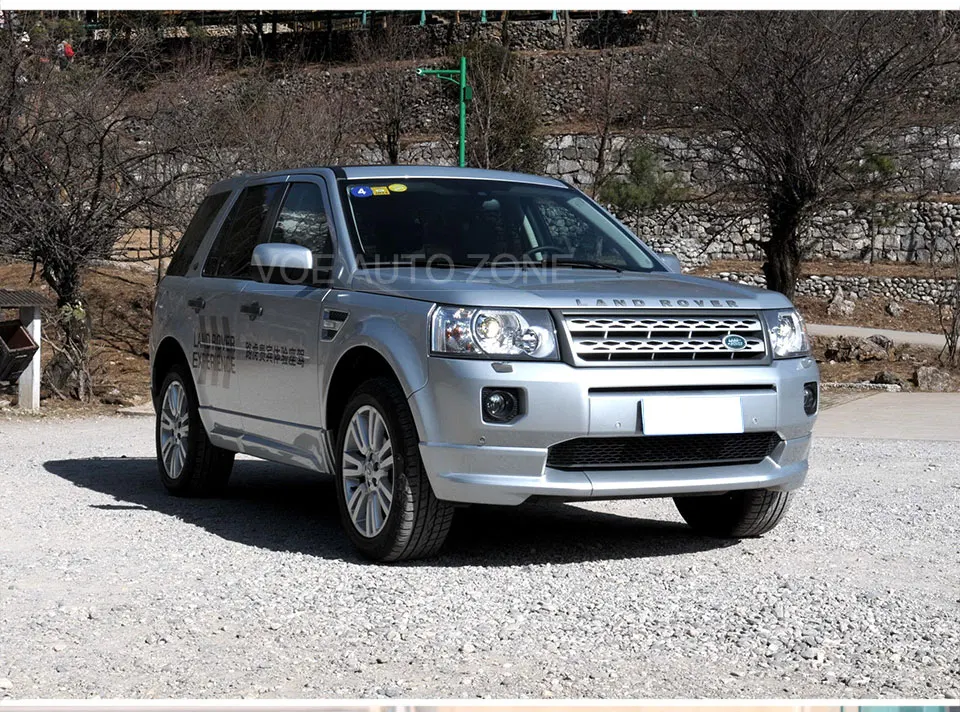 3 шт./компл. 2010- freelander 2 ABS пластик Неокрашенный передний бампер для Land Rover freelander 2