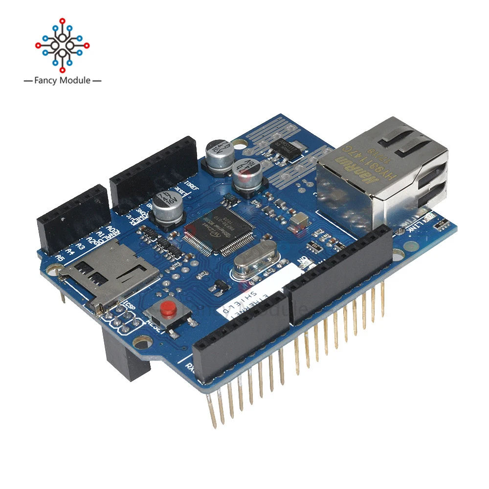 Сетевая плата W5100 R3 для Arduino UNO Duem Mega 2560 защитный модуль локальной сети Ethernet с