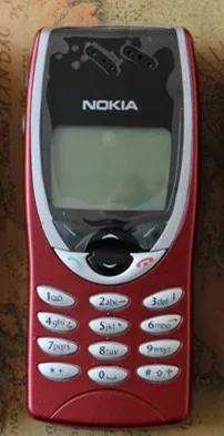 8210 Nokia 8210 GSM 2G разблокированный дешевый сотовый телефон один год гарантии - Цвет: RED