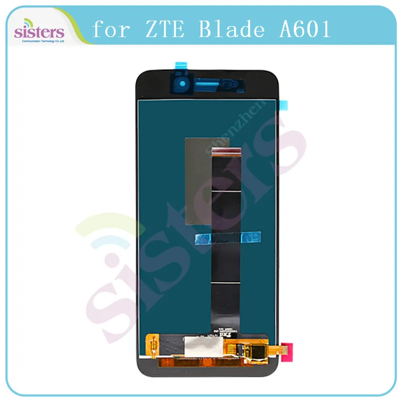 lcd screen for zte blade a601 ba601 lcd display with touch screen digitizer assembly for zte a601 with frame phone replacement free global shipping