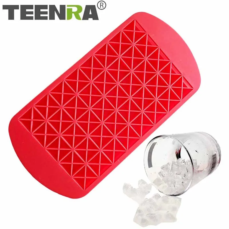 TEENRA 1 шт. 160 Мини лоток для кубиков льда силиконовая форма Форма DIY силиконовые