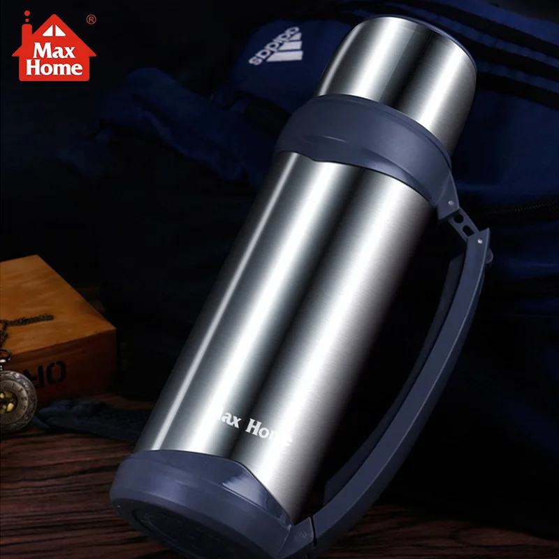 MAX HOME 1050 мл дорожная походная вакуумная колба походный нержавеющая сталь термос