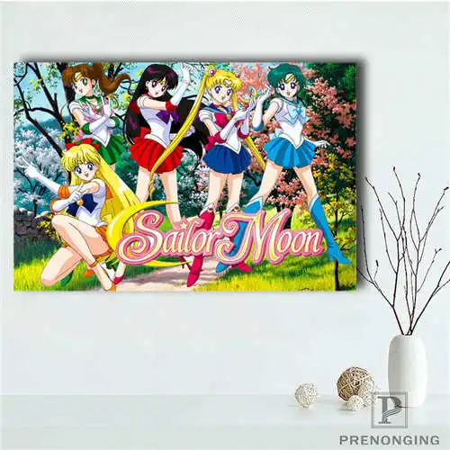 Пользовательские Сейлор Мун (2) @ Печатный постер ткань стены искусства картины