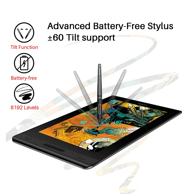 Графический планшет HUION Kamvas Pro 12/GT 116| |