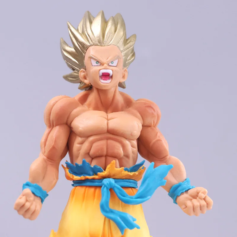 Фигурка Dragon Ball Z BOS кровь сайянов супер сайян Сон Гоку из ПВХ Коллекционная модель