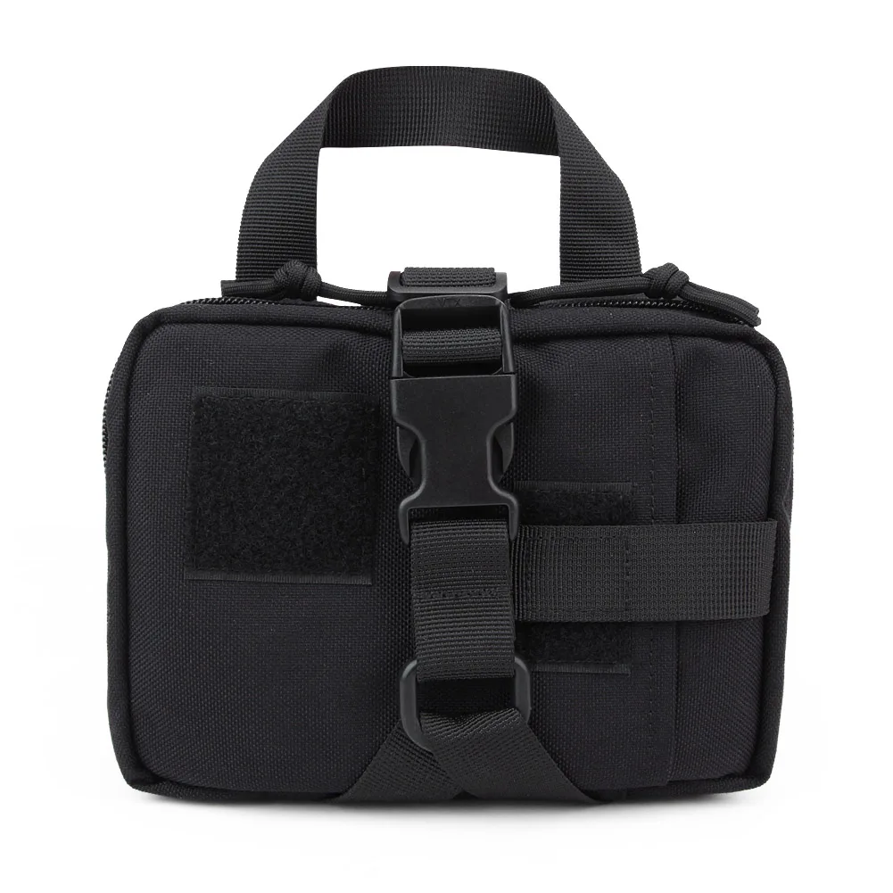 Black Тактическая Сумка Molle, медицинская сумка, аптечка, сумка EMT, нейлоновая сумка для охоты, путешествий, выживания, кемпинга - Цвет: Black