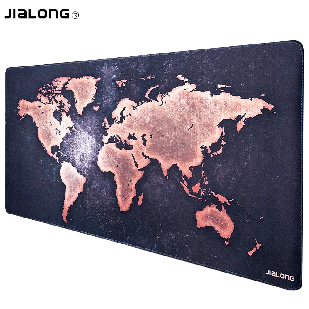 JIALONG игровой коврик для мыши большой геймер компьютерный резиновая поверхность