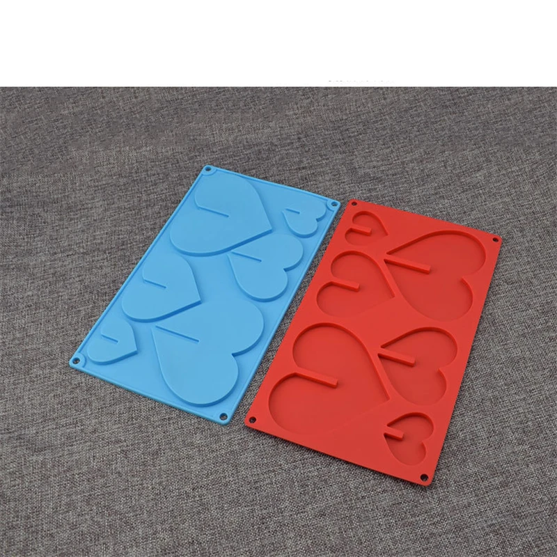 Aomily любовь сердце леденец форма для шоколада Сделай Сам формы выпечки