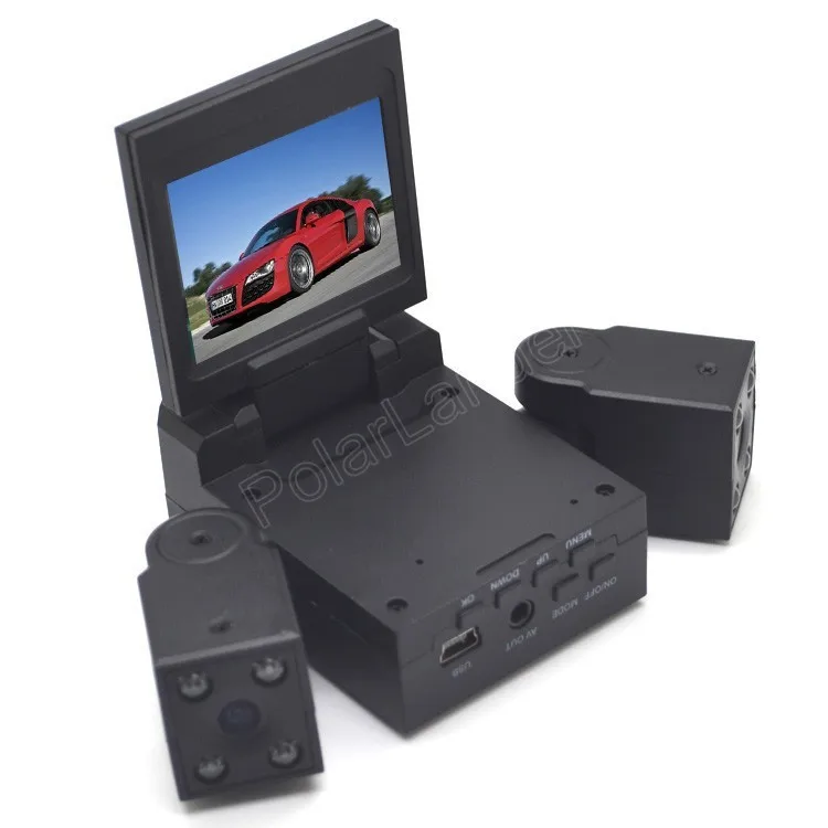 2015 новый продукт 2 0 дюймов TFT экран Вращающийся двойной объектив Автомобильный