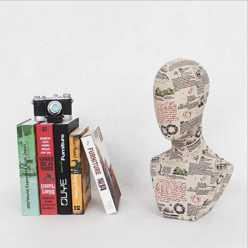 Высококачественная витрина для окон индивидуальная подставка головы манекена