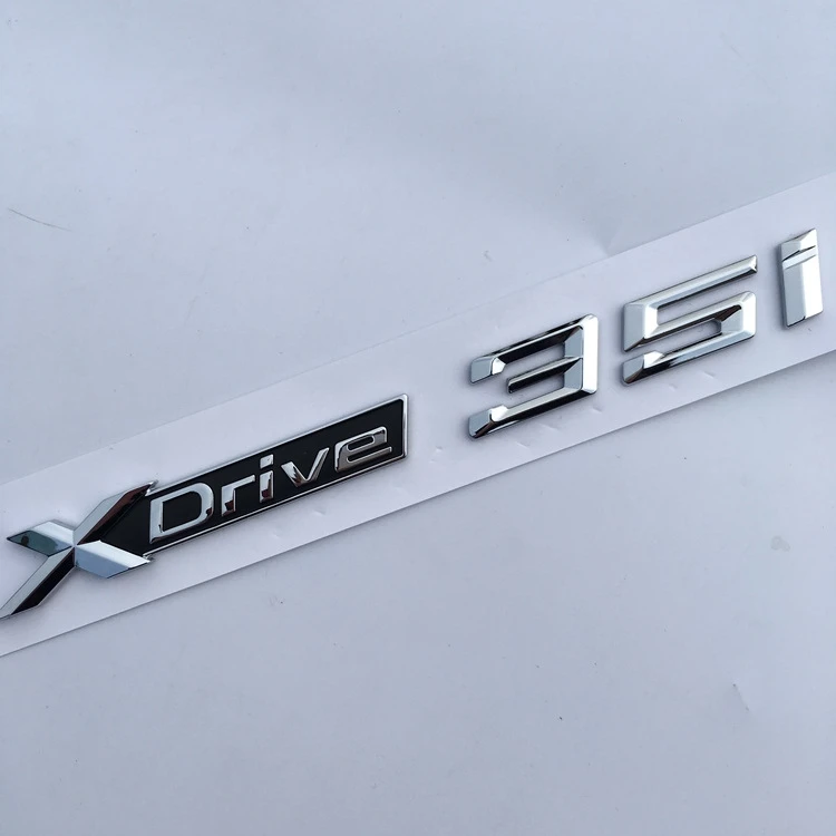 2X Высококачественный новый автомобильный Стайлинг 3D ABS Xdrive 20i 25i 28i 30i 35i 40i 48i 50i