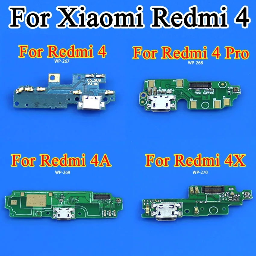 USB разъем для зарядки cltgxdd док станция плата гибкий кабель с микрофоном Xiaomi Redmi 4 Pro