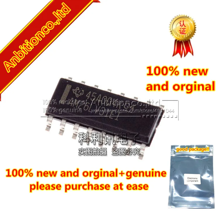 10 шт. 100% новый и оригинальный AM26LV31EIDR SOP16 AM26LV31EI низковольтный высокоскоростной Дифференциальный Линейный драйвер с в наличии