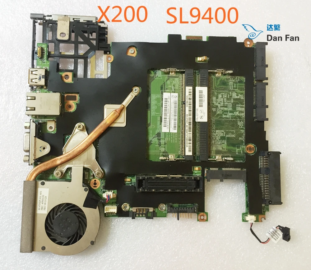 

63Y1106 For X200T SL9400 Laptop Motherboard Caremel-1 07251-3 48.4Y403.031 Mainboard 100%tested fully work
