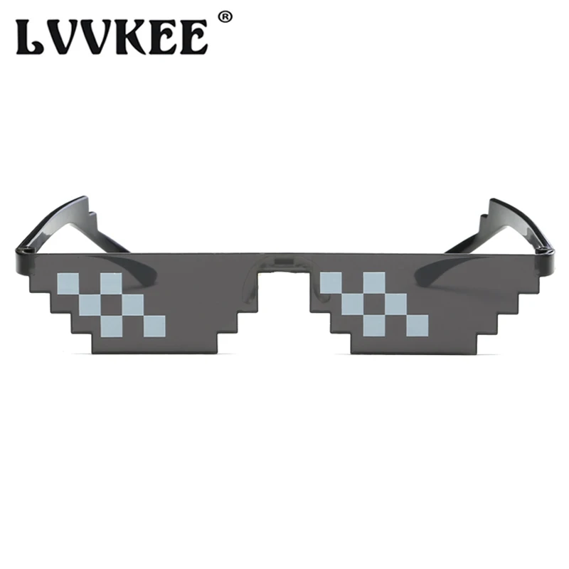 Лидер продаж Классические солнцезащитные очки Thug life Deal With It прямоугольные