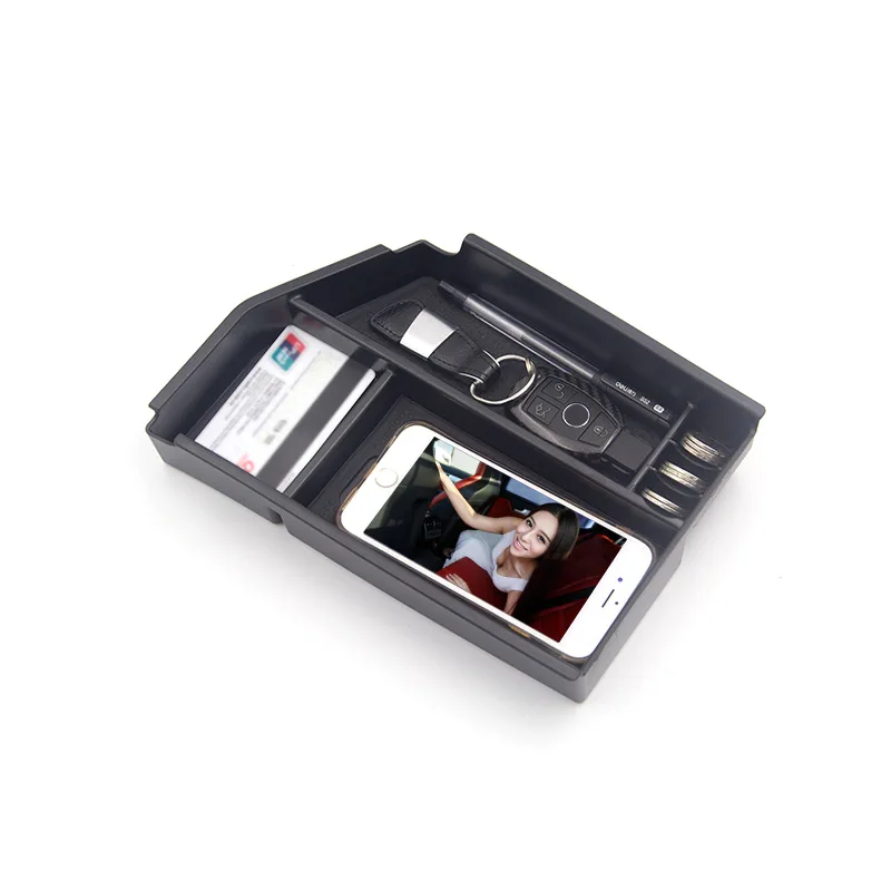 

For Mercedes Benz ML320 350 2012 GLE W166 coupe c292 350d GL450 x166 GLS Central Armrest Storage Box Container Tray Organizer