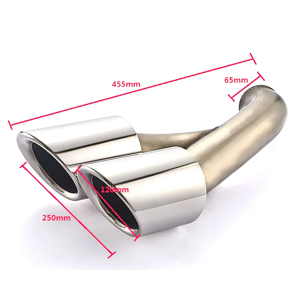 Высокое качество 304 выхлопные наконечники из нержавеющей стали глушитель