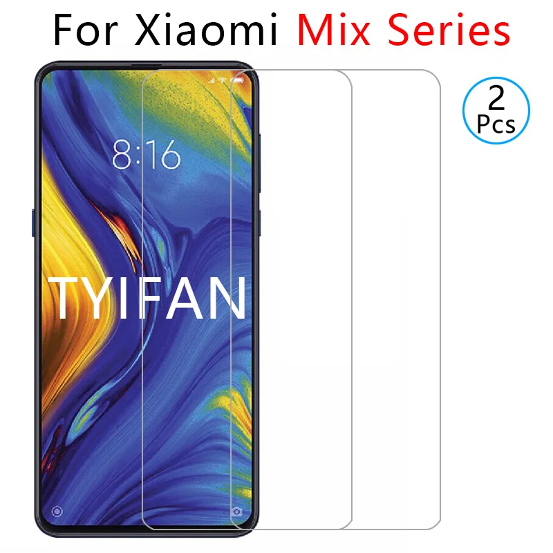 2 шт закаленное стекло для Xiaomi mi Mix s 3 1 Защитная пленка экрана glas на ksio x2 x2s телефона