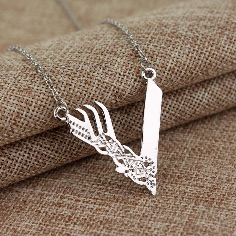 Ожерелье цепочка с V образным вырезом в стиле Викинги|necklace jewelry|designer jewelryjewelry design |