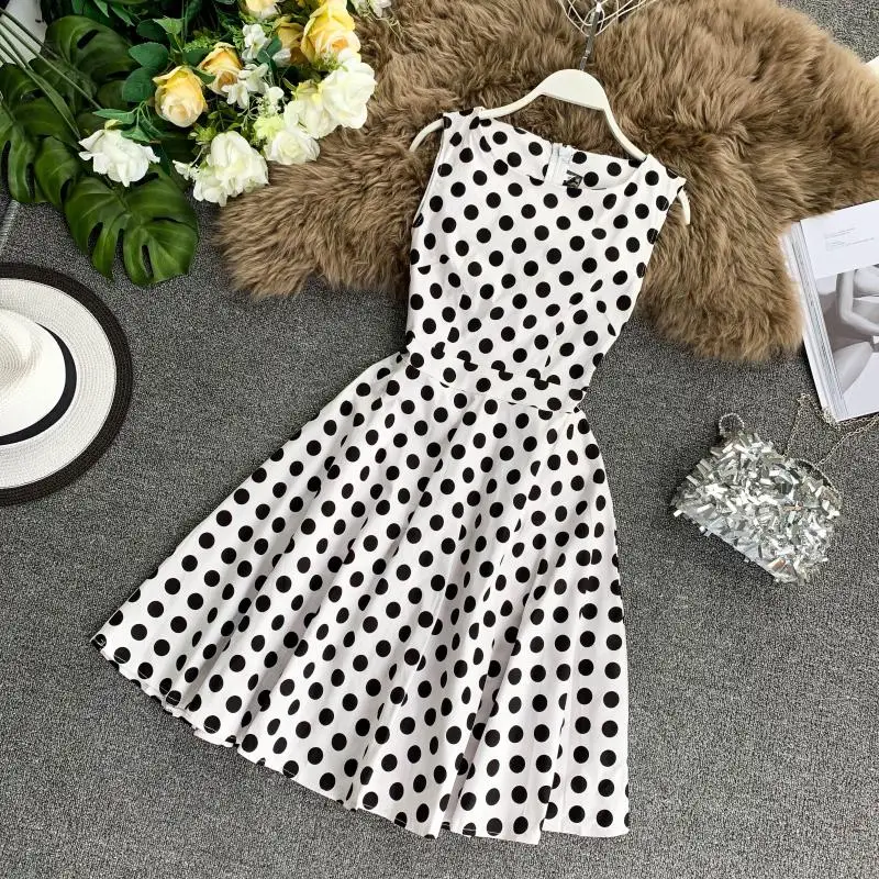 Новинка 2019 года женские платья модная винтажная одежда для девочек 90 s цвет белый