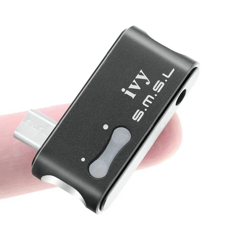 SMSL Ivy USB ЦАП цифровой декодер 48 кГц/16bit мини аудио 3.5 мм Jack Усилители для наушников