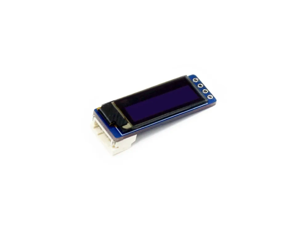 Модуль OLED-дисплея 0 91 дюйма 128x32 пикселя встроенный интерфейс I2C драйвер SSD1306 |