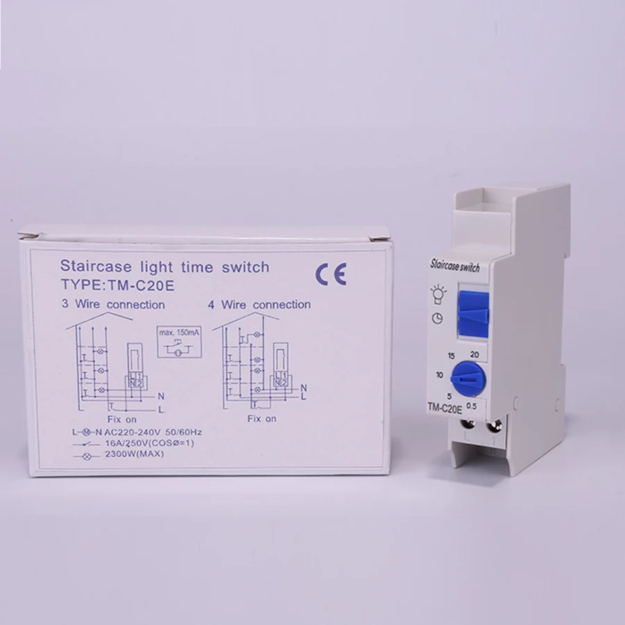 TM-C20E 20 минут лестничный светильник таймер задержки DHC реле нормально открытый контакт Ad таймер лестница таймер механический