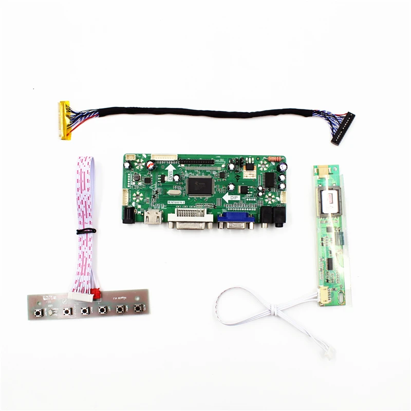VGA HDMI DVI аудио ЖК дисплей плата контроллера порт подключения типа c: совместим для