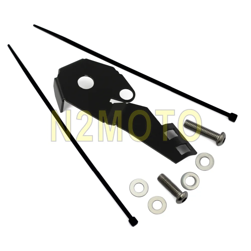 Черная защитная боковая стойка для мотоцикла крышка BMW R1200GS LC ADV 2014 2016 стальная