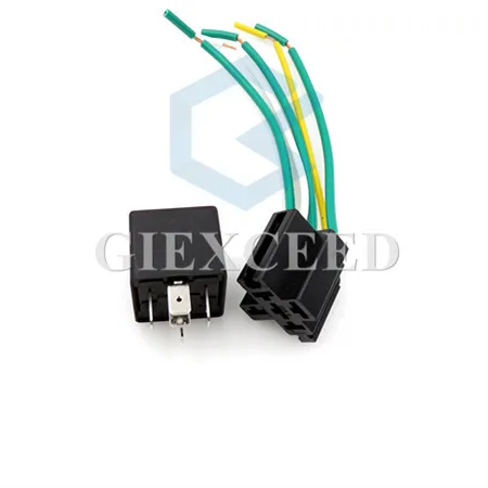 Автомобильное реле автомобильное 12в 80в 40А 5Pin 1NO 1NC с универсальной