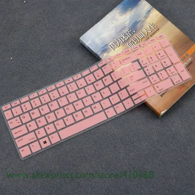 Pink Силиконовая клавиатура для ноутбука кожного покрова для 15," hp probook 450 G5 G6 для hp probook 850 G5 66 Pro 15 G2, i5-8265U MX250 15 дюймов - Цвет: Pink