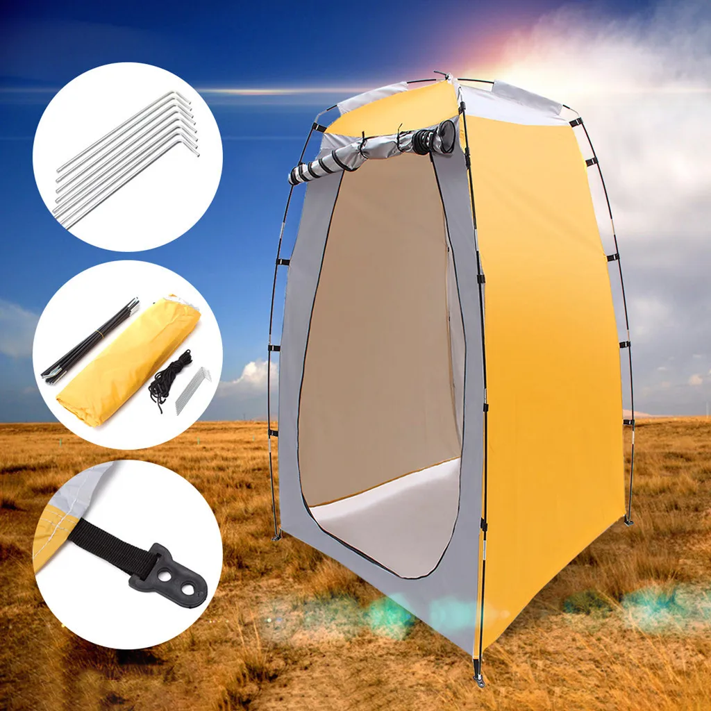 Portable Up Privacy Shelter Bathing Toilet Changing Tent Camping Room Outdoor Simple but creative design of lightweight tent#XP