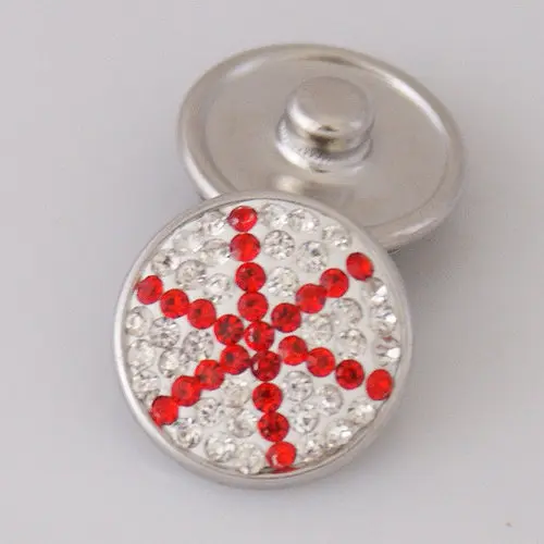 Модные высококачественные цветные снежинки с узором стразы 18 мм очаровательные