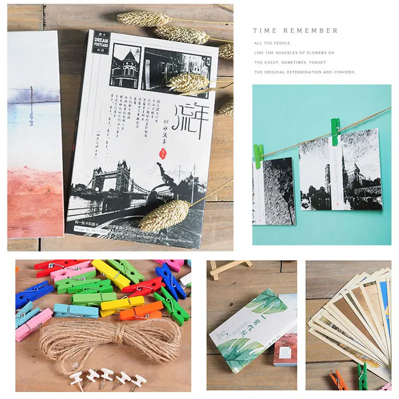 Creative Personality Photo Wall Decorations Seamless Nail Hanging DIY Postcard Figurines Living Room Ornaments Gift | Дом и сад