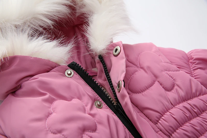 Детская Хлопковая однотонная модная куртка для девочек на раннюю зиму От 1 до 4