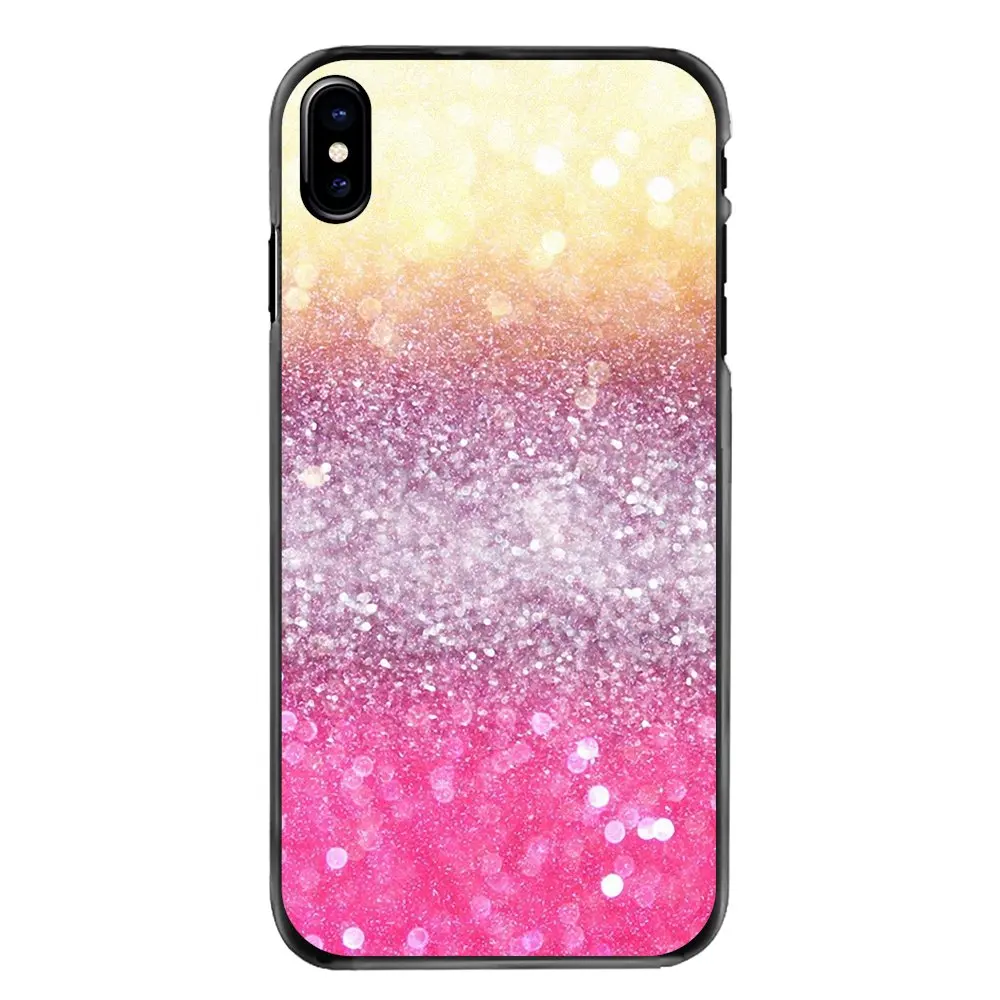 colorful Glitter For iPhone 4 4S 5 5S 5C SE 6 6S 7 8 Plus X XR XS Max iPod Touch Accessories Phone Cases Cover |