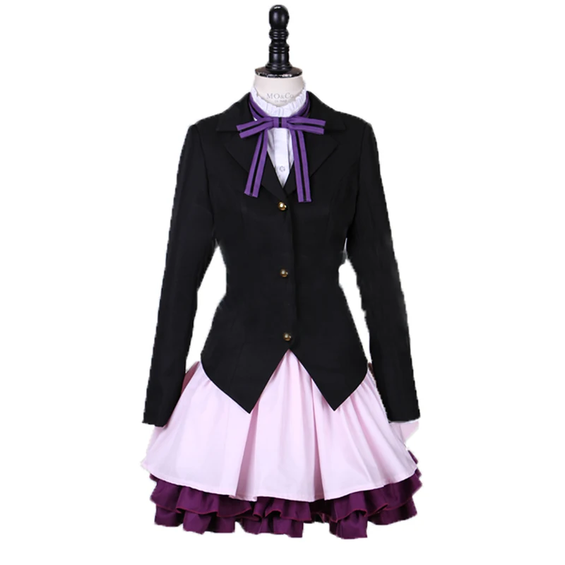 Noragami ARAGOTO Aiha Cosplay Costume top+skirt+coat 11 |