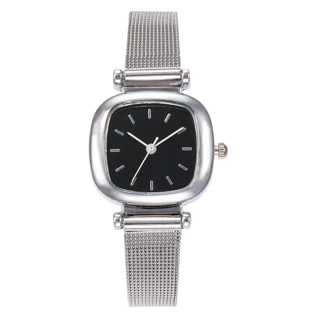 Vansvar повседневные кварцевые часы из нержавеющей стали с ремешком Newv аналоговые