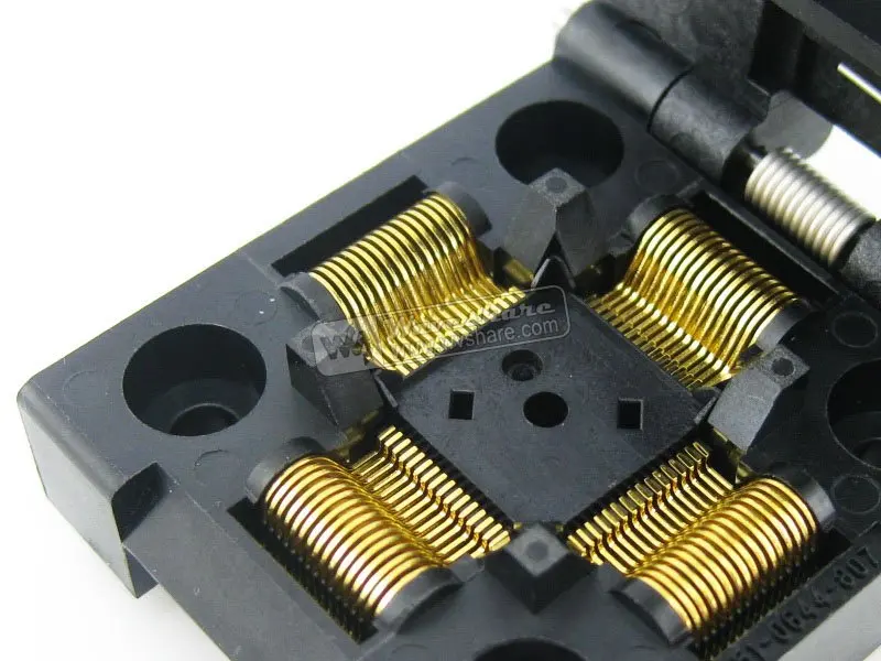 QFP64 TQFP64 FQFP64 PQFP64 IC51-0644-807 Yamaichi QFP IC тестовый адаптер программирования с разъемом 0 5
