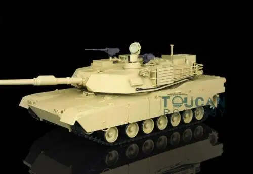 Henglong 1/16 6,0 пластик M1A2 Abrams rc Танк 3918 стальной редуктор отдача ствола TH12937