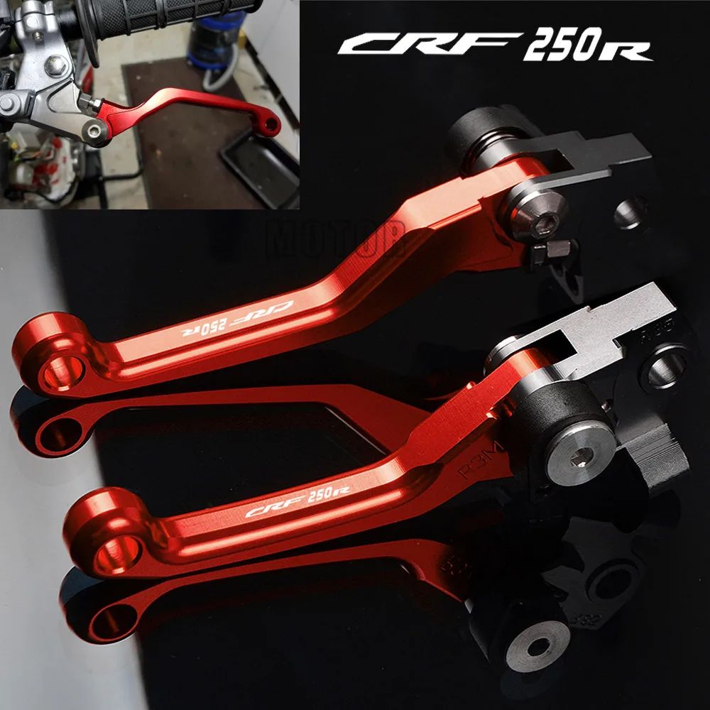 Для Honda CRF250R 2004 2018 CRF 250R 250 R CNC алюминиевый мотоцикл DirtBike Dirt Pit Bike Motocross Pivot тормозные