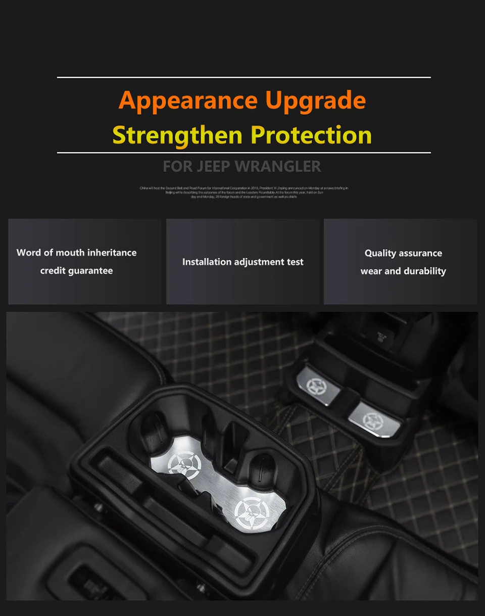 SHINEKA интерьерные молдинги для Jeep Wrangler JL+ алюминиевый сплав подстаканник коврик для Jeep Wrangler JL автомобильные аксессуары Стайлинг