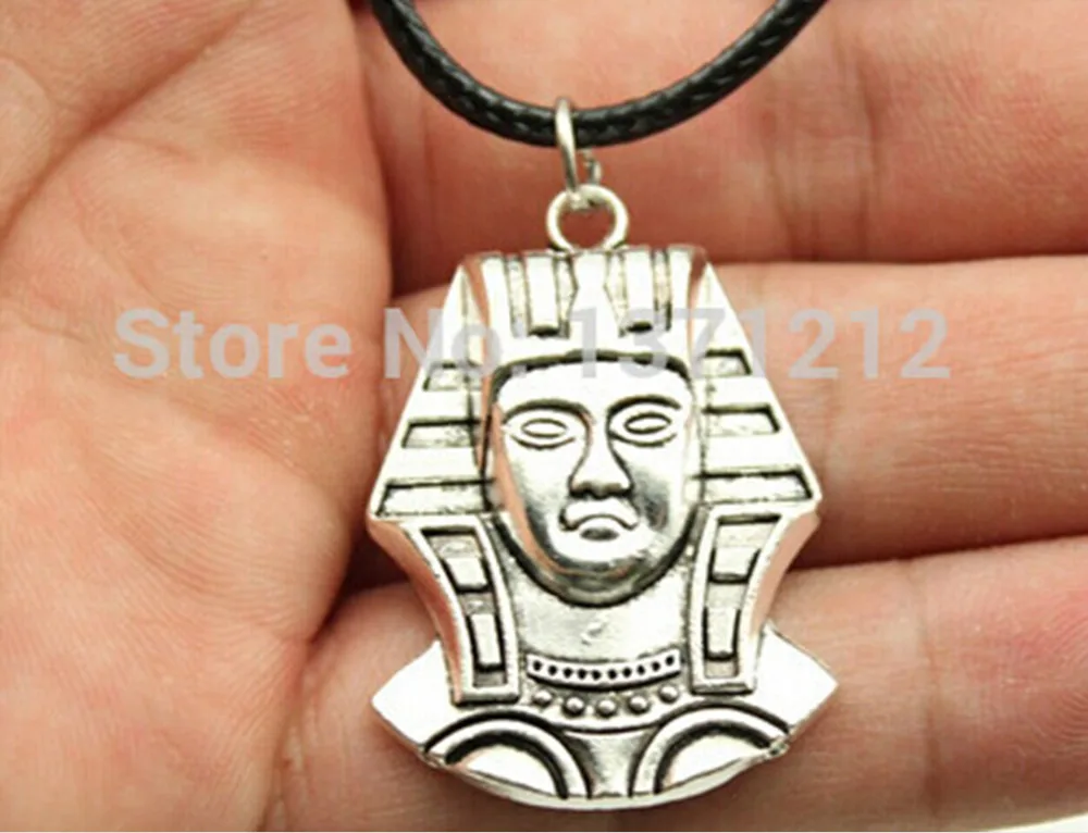 10 шт. Древний Египет серия &quotThe Eye of Horus Anubis Hathor Tefnut Goodness Cleopatra&quot кожаное ожерелье модные ювелирные изделия