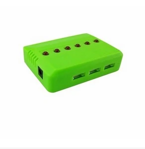 Лидер продаж 2018 3 7 в 150 мАч 200 350 450 600 25c 4 порта USB LiPo зарядное устройство для Hubsan Wltoys