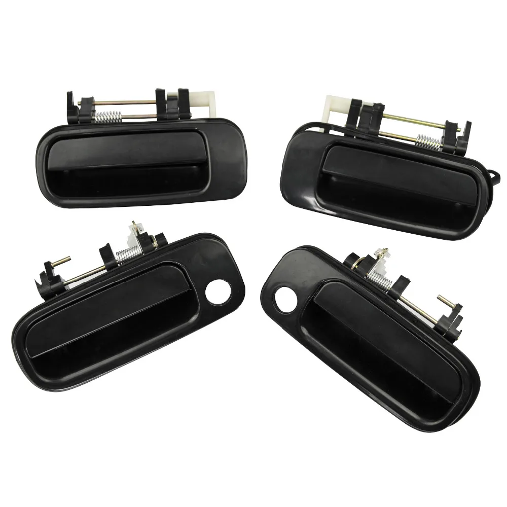 Черный снаружи и коричневый внутри дверные ручки правой левой передней задней